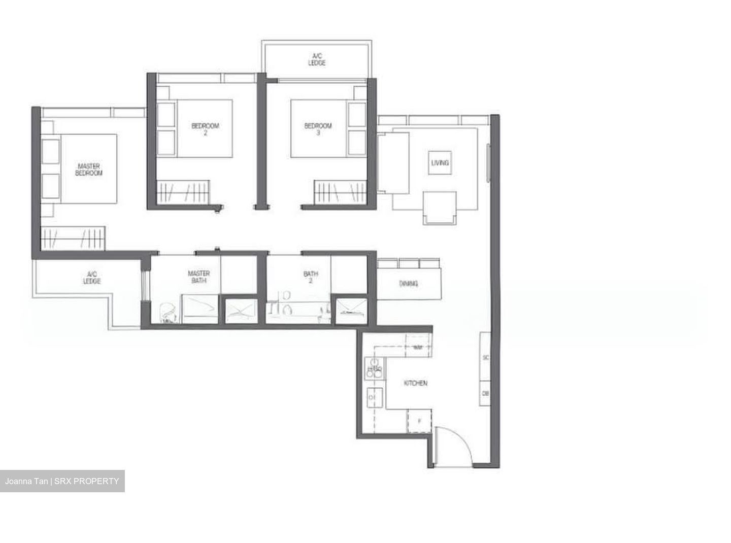 Midtown Modern (D7), Apartment #594545751